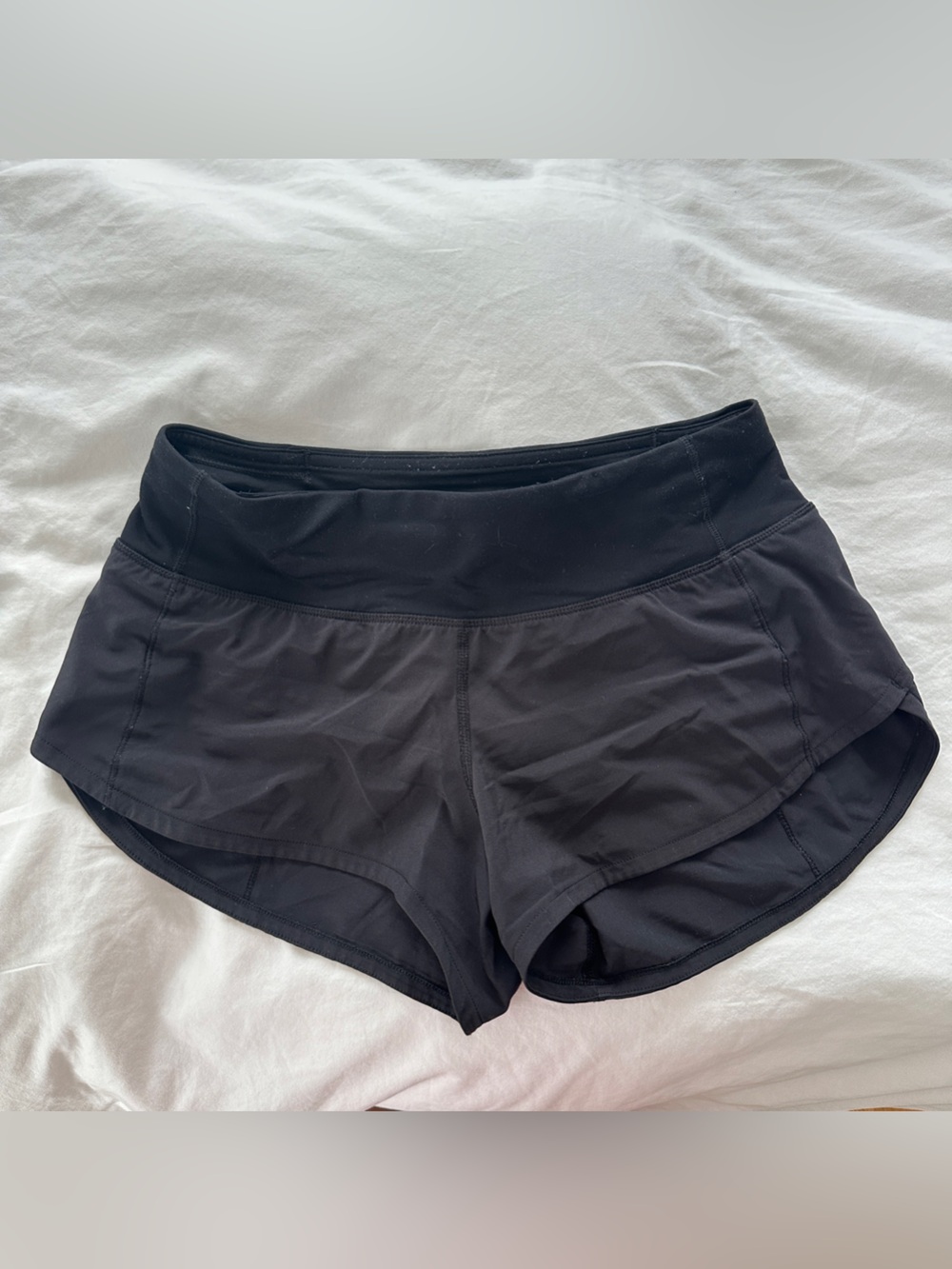 lululemon athletica Black High-Rise Athletic Shorts